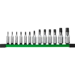 Milwaukee 13 Piece 1/4" and 3/8" Drive TORX Bit Socket Set 48-22-9532