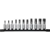 Milwaukee 11 Piece 3/8" Drive Hex Bit Socket Set - Metric 48-22-9543