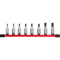 Milwaukee 8 Piece 3/8" Drive Hex Bit Socket Set - SAE 48-22-9542