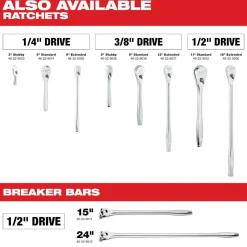 Milwaukee 8 Piece 3/8