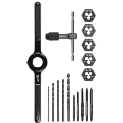 Milwaukee 17 Piece SAE Tap and Die Set 49-22-5600