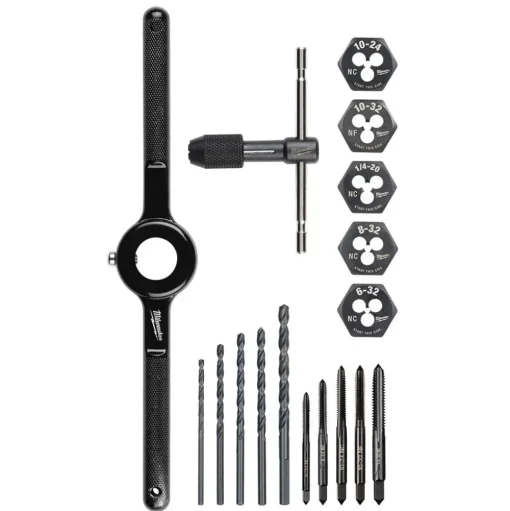Milwaukee 17 Piece SAE Tap and Die Set 49-22-5600