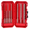 Milwaukee 8 Piece SDS PLUS MX4 4-Cutter Drill Bit Kit for PACKOUT 48-20-7663