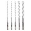 Milwaukee 5 Piece SHOCKWAVE Carbide Multi-Material Drill Bit Set 48-20-8898