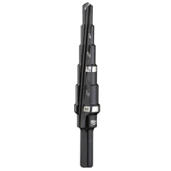Milwaukee #2 Step Drill Bit, 3/16" - 1/2" x 1/16" 48-89-9202
