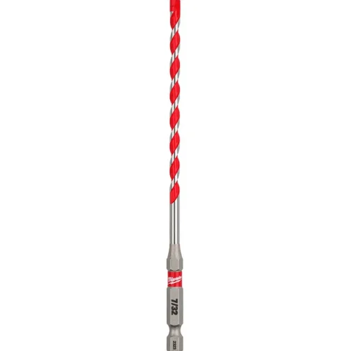 Milwaukee 7/32" x 4" x 6" SHOCKWAVE Impact Duty Carbide Hammer Drill Bit 48-20-9009