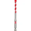 Milwaukee 1/4" x 2" x 4" SHOCKWAVE Impact Duty Carbide Hammer Drill Bit 48-20-9010