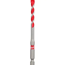 Milwaukee 1/4" x 2" x 4" SHOCKWAVE Impact Duty Carbide Hammer Drill Bit 48-20-9010