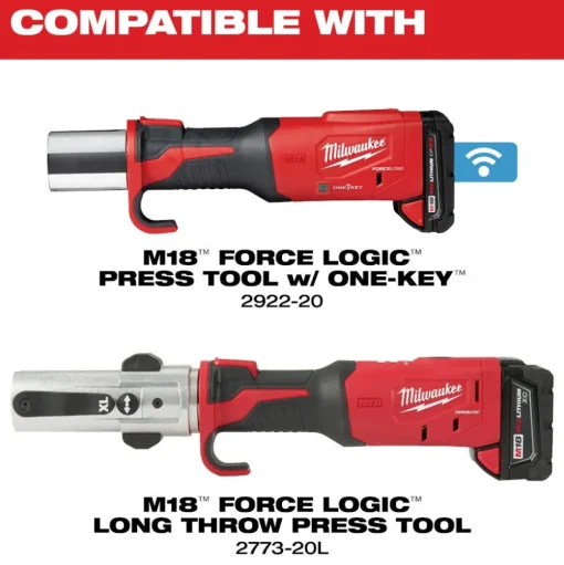 Milwaukee 1-1/8" ZoomLock MAX Press Jaw for M18 FORCE LOGIC Press Tools 49-16-2657Z