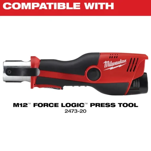 Milwaukee 1-1/8" ZoomLock MAX Press Jaw for M12 FORCE LOGIC Press Tools 49-16-2457Z