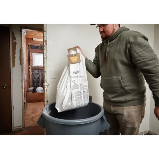 Milwaukee Fleece Dust Bags (5PK) - 12 Gallon 49-90-1999