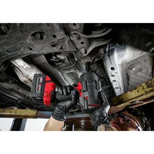 Milwaukee M18 FUEL 1/2" High Torque Impact Wrench w/ Friction Ring Protective Boot 49-16-2967