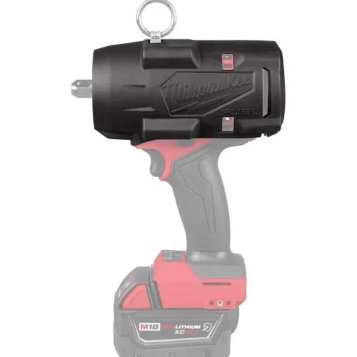 Milwaukee M18 FUEL 1/2" High Torque Impact Wrench w/ Pin Detent Protective Boot 49-16-2966