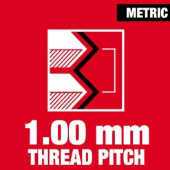 Milwaukee M10-1.00 mm 1-Inch Hex Threading Die 49-57-5354
