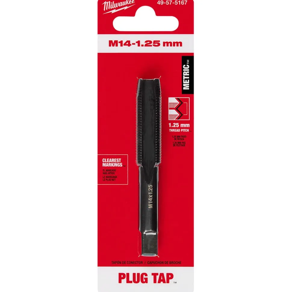 Milwaukee M14-1.25 mm Straight Flute Plug Tap 49-57-5167