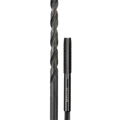 Milwaukee M8-1.25 mm Straight Flute Plug Tap & H Drill Bit 49-57-5543