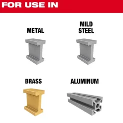 Milwaukee M5-0.90 mm Straight Flute Plug Tap 49-57-5128