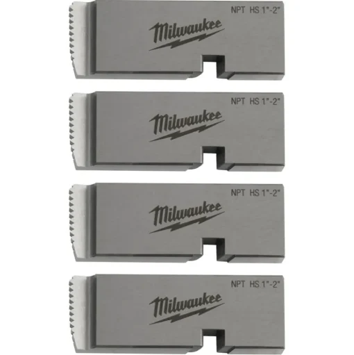 Milwaukee Milwaukee 1"-2" HIGH SPEED NPT Universal Pipe Threading Dies 48-36-1204