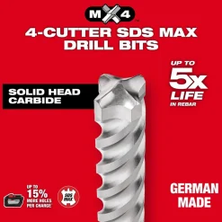 Milwaukee MX4 1-1/8
