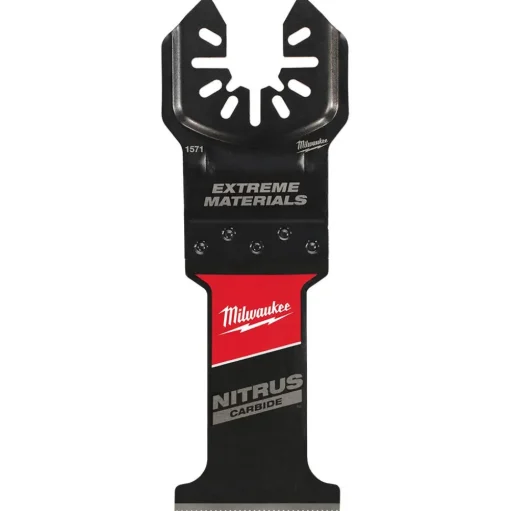 Milwaukee NITRUS CARBIDE Extreme Materials Universal Fit OPEN-LOK Multi-Tool Blade 10PK 49-25-1579