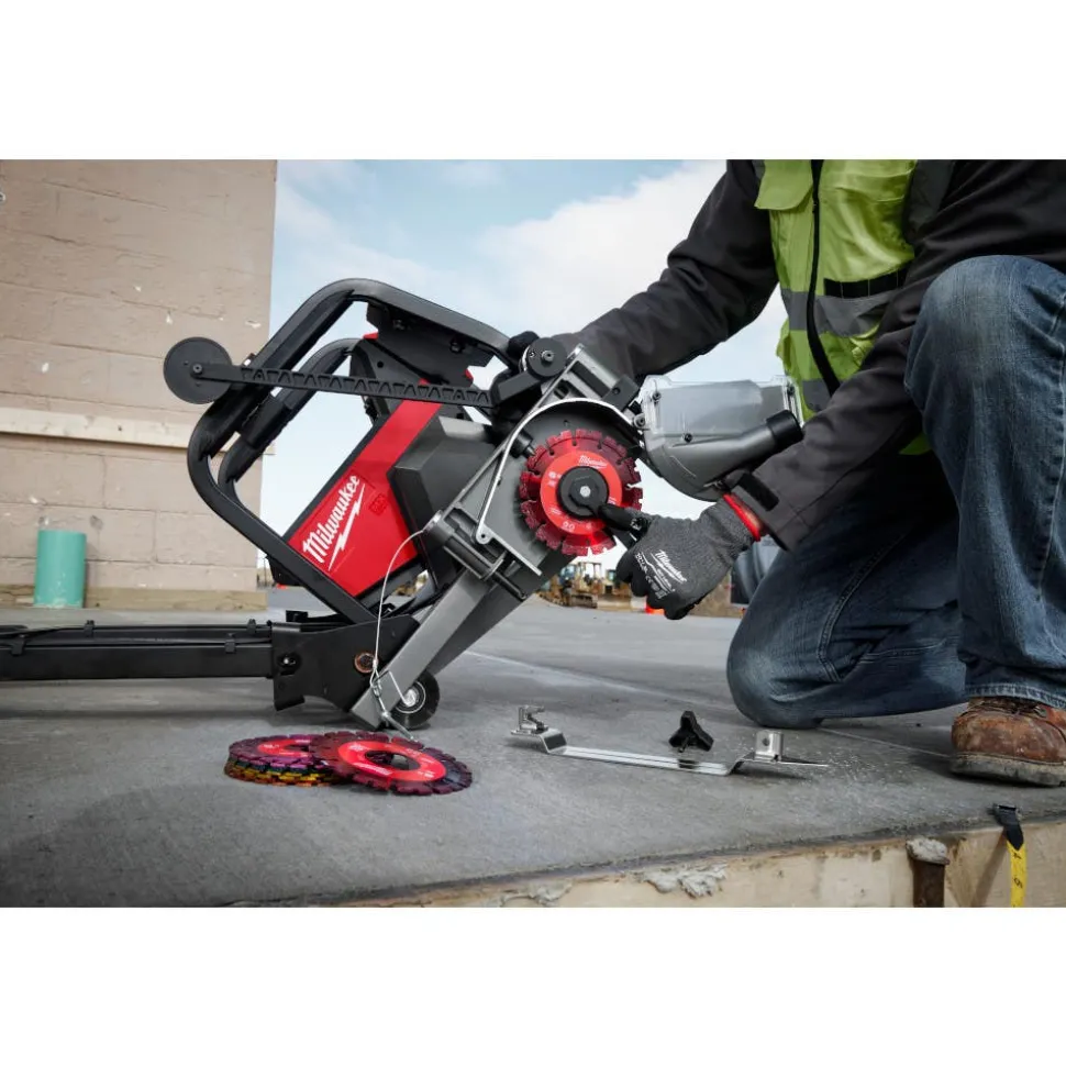 Milwaukee Purple 6" x .100" Diamond Blade for Green Concrete (Very Hard) 49-93-7261