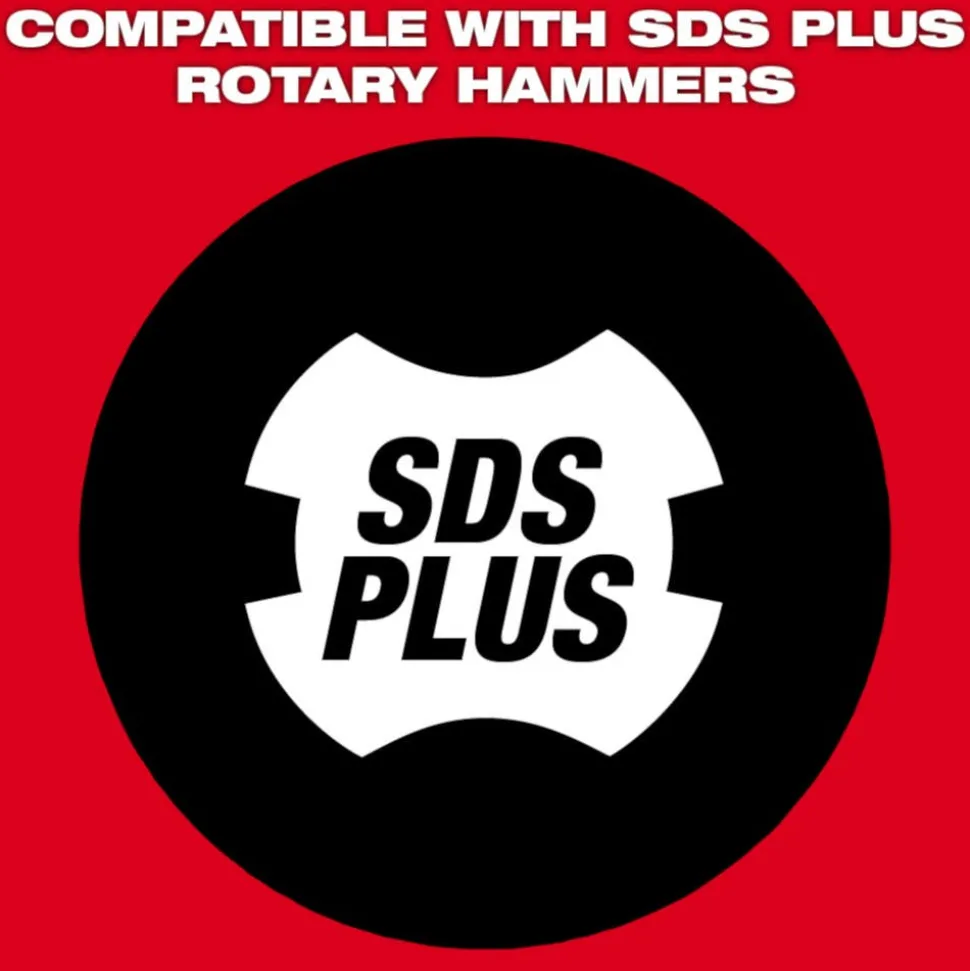 Milwaukee SDS PLUS SLEDGE 10" Bull Point Chisel 48-62-6050