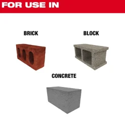 Milwaukee SDS PLUS SLEDGE 3/4" X 10" Flat Chisel 48-62-6052