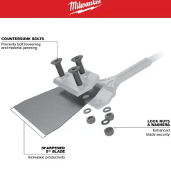 Milwaukee SDS-PLUS SLEDGE Floor Scraper Replacement Kit 48-62-1914