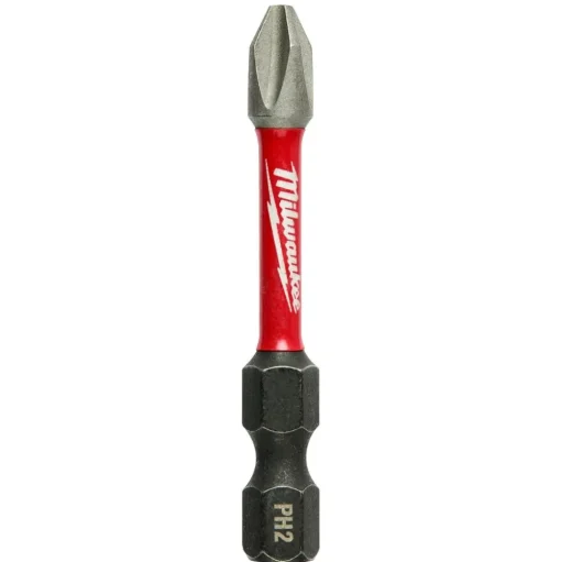 Milwaukee SHOCKWAVE 2" Impact Phillips #2 Power Bits 5 Pack 48-32-4602