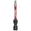 Milwaukee SHOCKWAVE 2" Impact Square Recess #1 Power Bits 25 Pack 48-32-4171