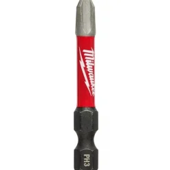 Milwaukee Shockwave 2" Impact Phillips #3 Bit (2 Pack) 48-32-4963