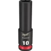 Milwaukee Shockwave Impact Duty 3/8'' Drive 10mm Deep 6 Point Socket 49-66-6152