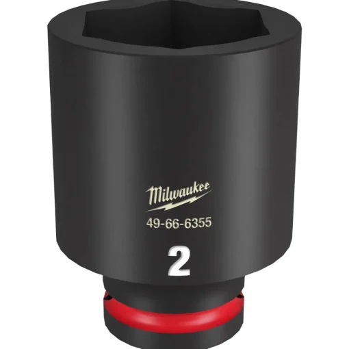 Milwaukee Shockwave Impact Duty 3/4" Drive 2" Deep 6 Point Socket 49-66-6355