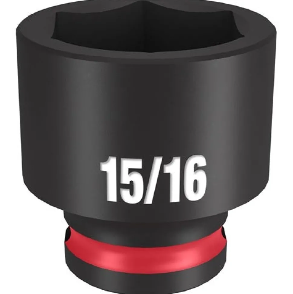 Milwaukee Shockwave Impact Duty 3/8'' Drive 15/16" Standard 6 Point Socket 49-66-6113
