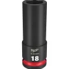 Milwaukee Shockwave Impact Duty 1/2" Drive 18mm Deep 6 Point Socket 49-66-6279