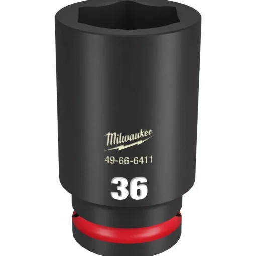 Milwaukee Shockwave Impact Duty 3/4" Drive 36mm Deep 6 Point Socket 49-66-6411