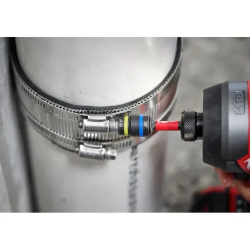 Milwaukee SHOCKWAVE Impact Duty 5/16" and 3/8" x 2-1/2" QUIK-CLEAR 2-in-1 Magnetic Nut Driver 49-66-4543