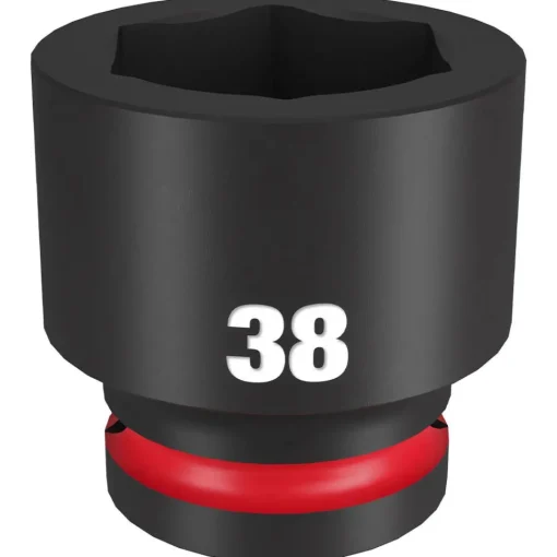 Milwaukee Shockwave Impact Duty 3/4" Drive 38mm Standard 6 Point Socket 49-66-6376