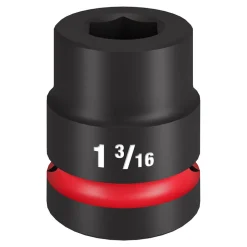 Milwaukee SHOCKWAVE Impact Duty 1" Drive 1-3/16" Standard 6 Point Socket 49-66-6551