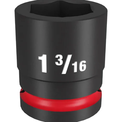 Milwaukee Shockwave Impact Duty 3/4" Drive 1-3/16" Standard 6 Point Socket 49-66-6310