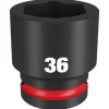 Milwaukee Shockwave Impact Duty 3/4" Drive 36mm Standard 6 Point Socket 49-66-6374