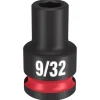 Milwaukee Shockwave Impact Duty 3/8" Drive 9/32" Standard 6 Point Socket 49-66-6101