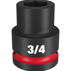 Milwaukee Shockwave Impact Duty 3/4" Drive 3/4" Standard 6 Point Socket 49-66-6303
