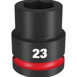 Milwaukee Shockwave Impact Duty 3/4" Drive 23mm Standard 6 Point Socket 49-66-6361
