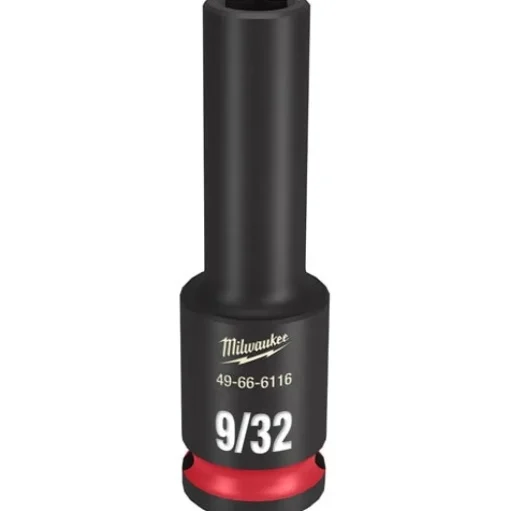 Milwaukee Shockwave Impact Duty 3/8'' Drive 9/32" Deep 6 Point Socket 49-66-6116