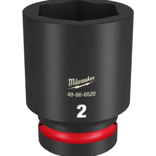 Milwaukee Shockwave Impact Duty 1" Drive 2" Deep 6 Point Socket 49-66-6520
