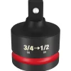Milwaukee Shockwave Impact Duty 3/4" To 1/2" Drive Reducer 49-66-6728