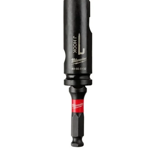 Milwaukee Shockwave Lineman's J Hook Socket 49-66-5132