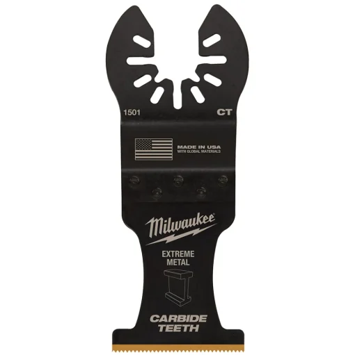 Milwaukee Tool Milwaukee 1-3/8" OPEN-LOK TITANIUM ENHANCED CARBIDE TEETH METAL BLADE 3 Pack 49-25-1503