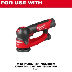 Milwaukee Tools 3” 120 Grit Mesh Sanding Discs with POWERGRID Tear Resistant Mesh – 12 pk + Pad Saver 48-80-6120